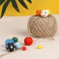 1105pcs Wood Natural Round Wooden Beads Set